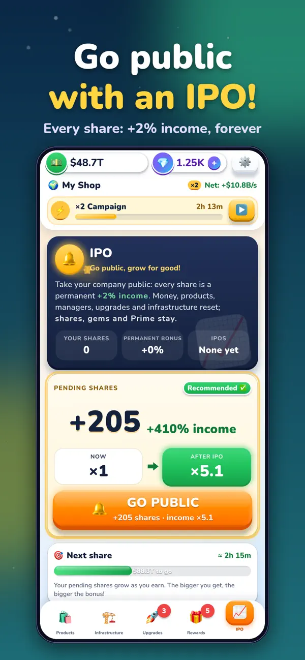 E-commerce Billionaire screen 3