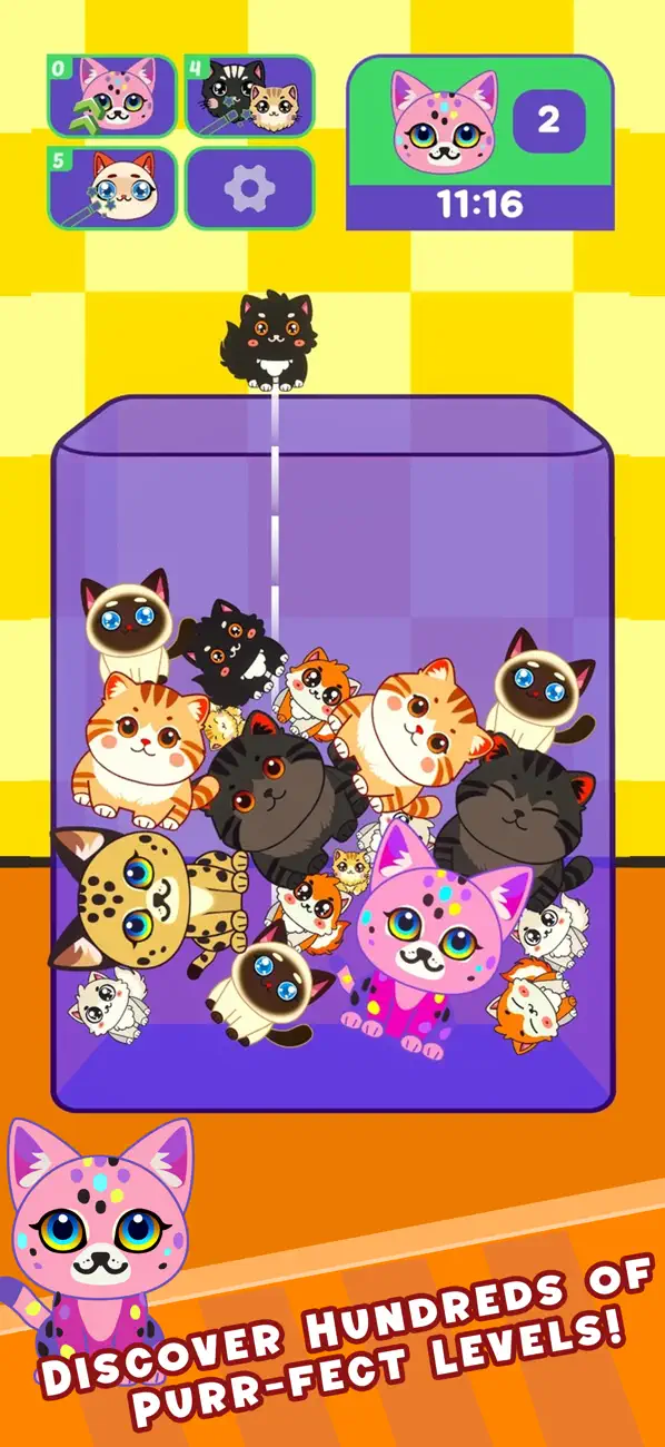 Merge Sweety Cats screen 2